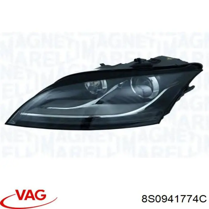 Luz direita para Audi TT (FV3)