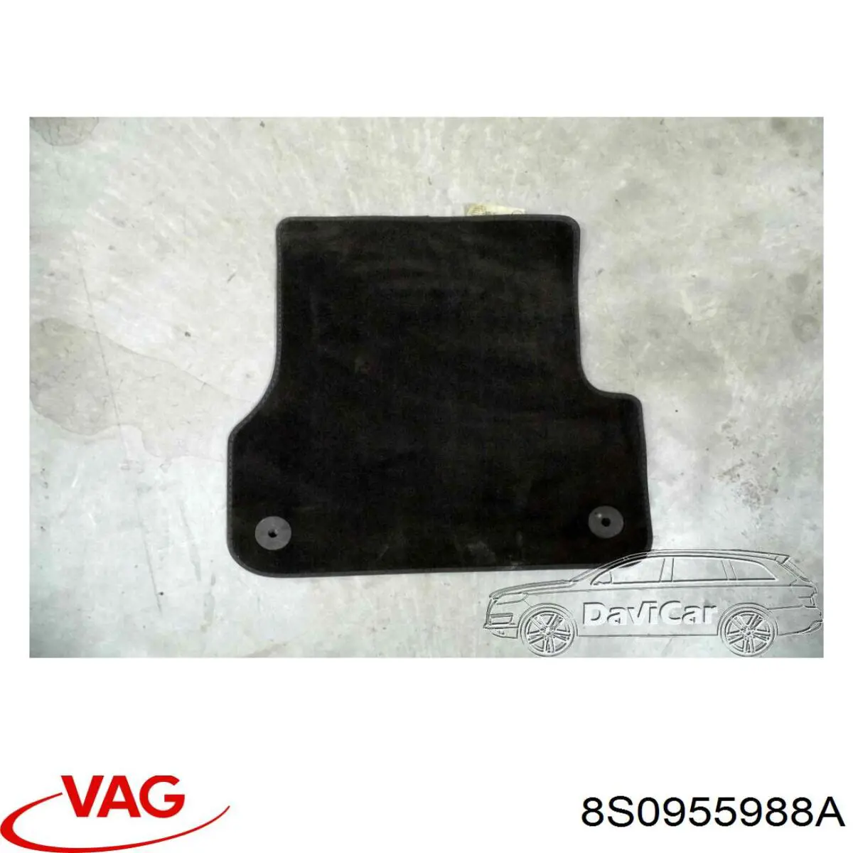 Форсунка омывателя правая VAG 8S0955988A