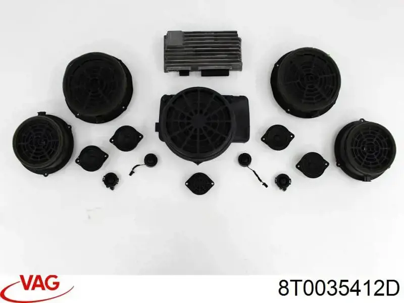 8T0035412D VAG Динамик задней полки