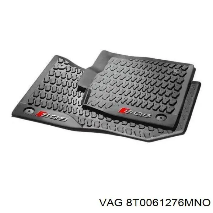Коврик задний, комплект 2 шт. VAG 8T0061276MNO цена, от 55.21 USD