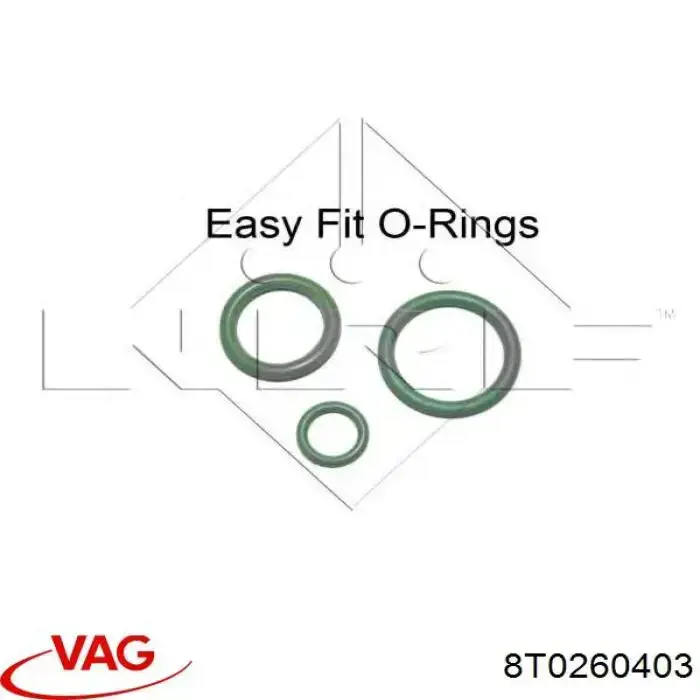 Купить 8T0260403 VAG Радиатор системы охлаждения кондиционера