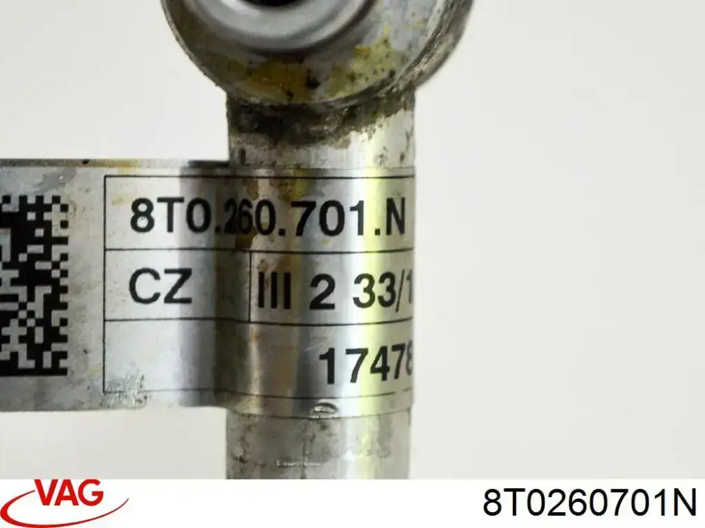 Шланг кондиционера, от компрессора к радиатору VAG 8T0816721D цена, от 54.48 USD