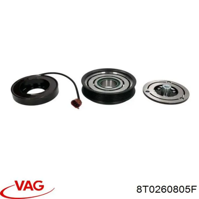 Компрессор системы кондиционирования VAG 8T0260805F цена, от 163.10 USD