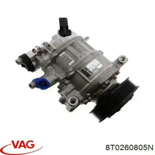 8T0260805N VAG compressor de aparelho de ar condicionado