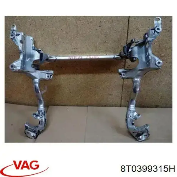 Viga de suspensão dianteira (plataforma veicular) 8T0399315H VAG