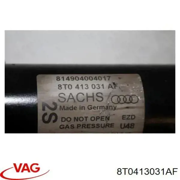 Амортизатор передний 8T0413031AF VAG