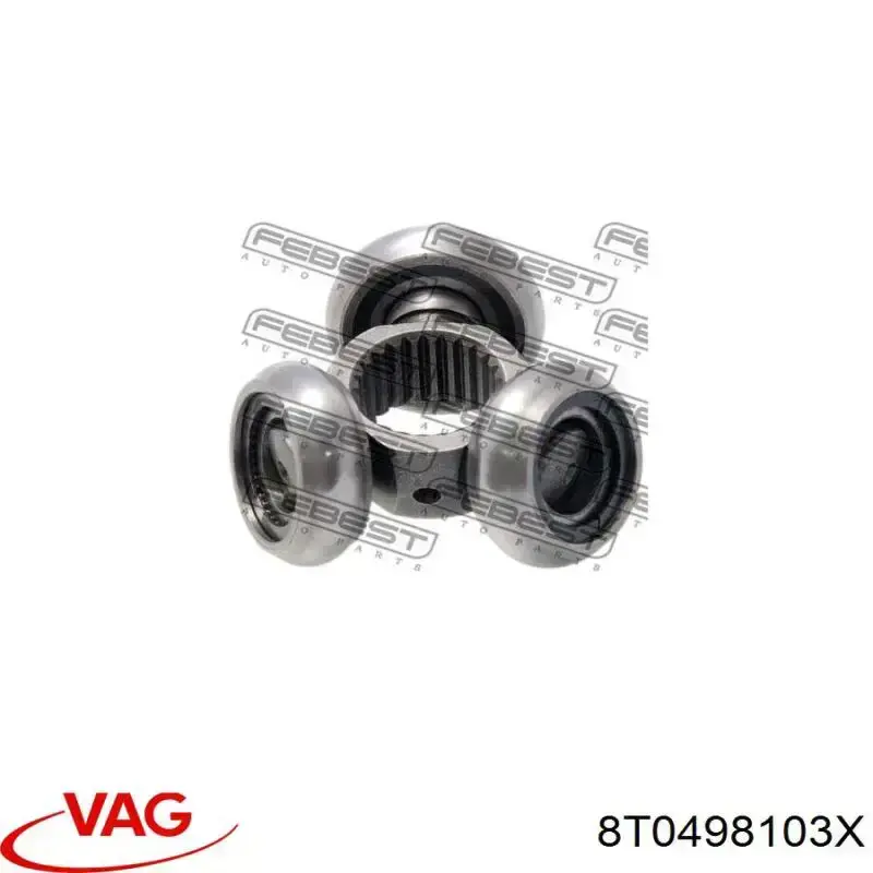 Шарнир угловых скоростей внутренний передний VAG 8T0498103X цена, от 52.42 USD