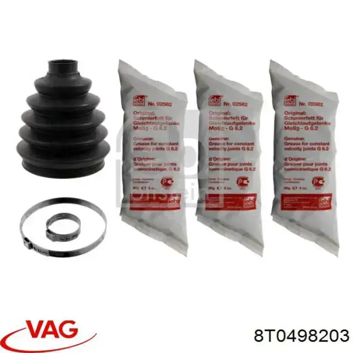 Купить 8T0498203 VAG Пыльник гранаты наружный, передний