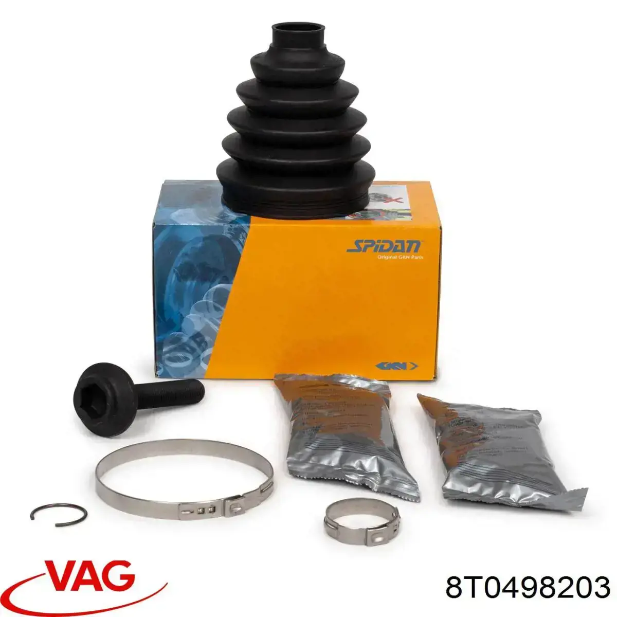 Пыльник ШРУСа передней полуоси наружный VAG 8T0498203