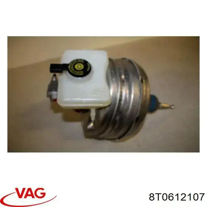 8T0612107 VAG усилитель тормозов вакуумный