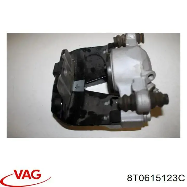 8T0615123C VAG Суппорт тормозной, передний, левый