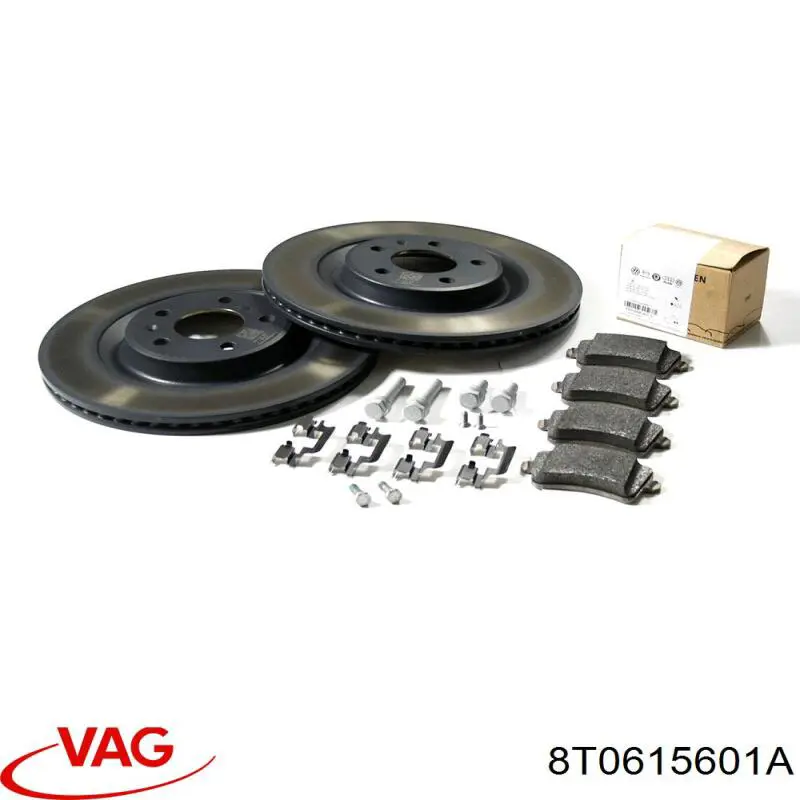 Тормозные диски 8T0615601A VAG