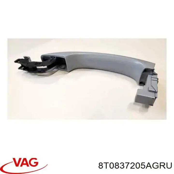 Ручка двери задней наружная 8T0837205AGRU VAG