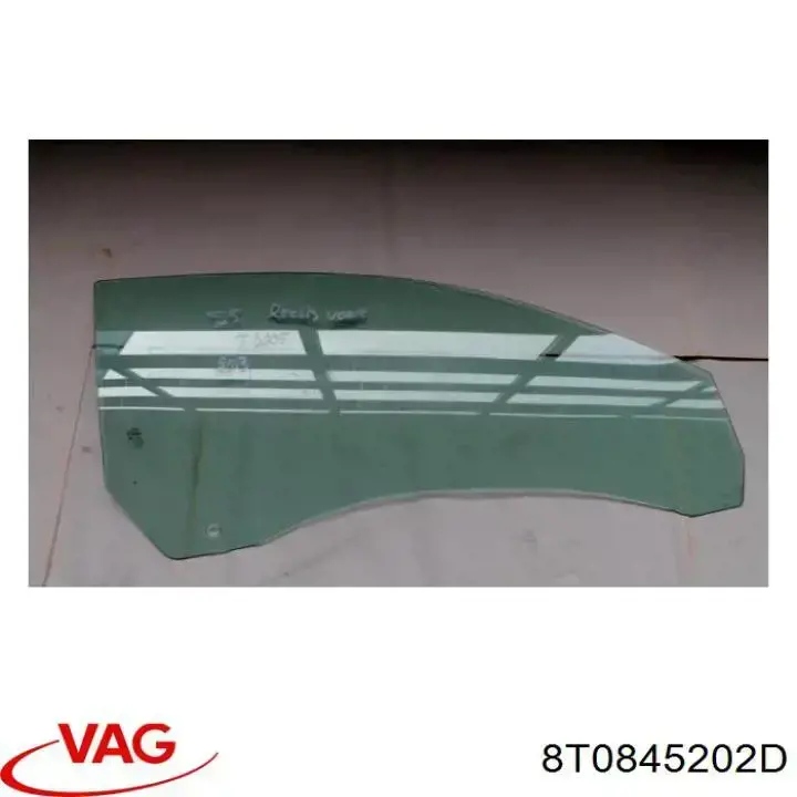 Стекло пассажирской двери VAG 8T0845202D цена, от 84.13 USD