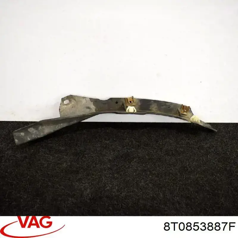 8T0853887F Market (OEM) защита бампера переднего