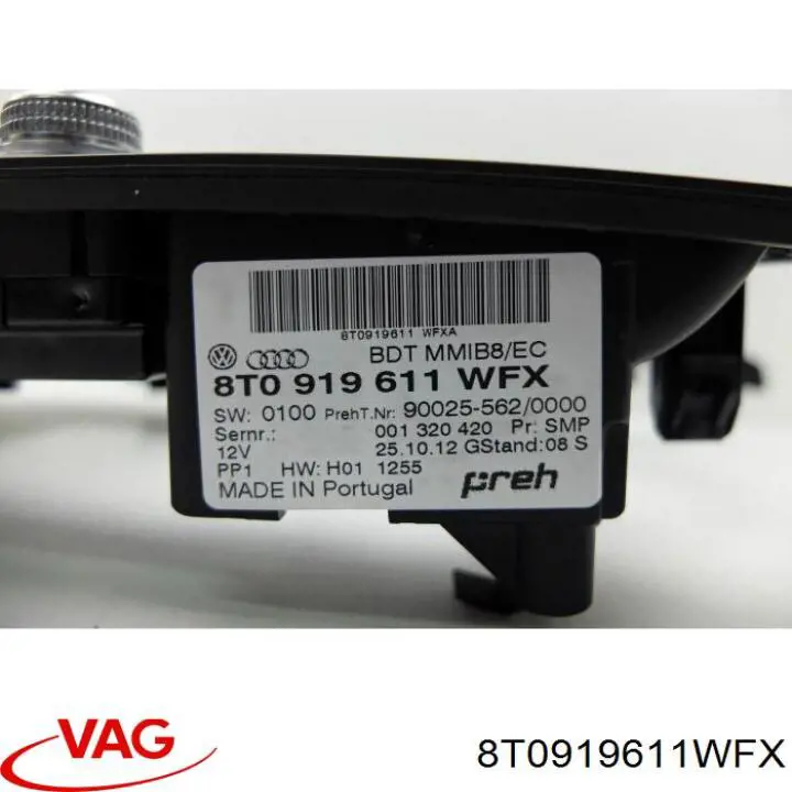 Пульт управления магнитолой VAG 8T0919611WFX цена, от 51.07 USD