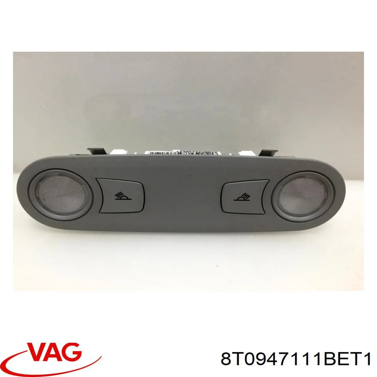 Плафон освещения салона (кабины) задний VAG 8T0947111BET1 цена, от 8.93 USD