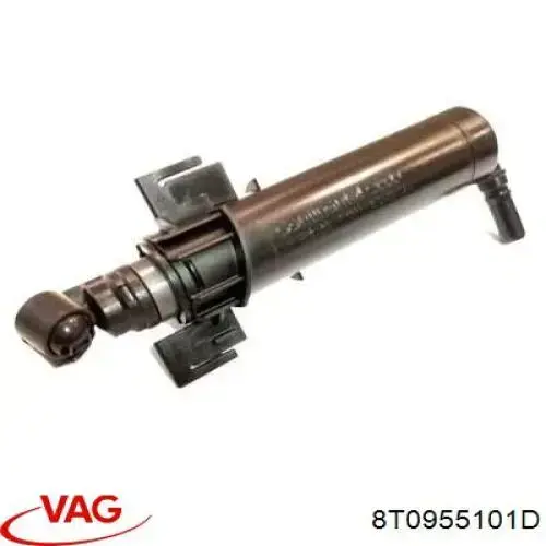 Форсунка омывателя фары передней левой 8T0955101D VAG