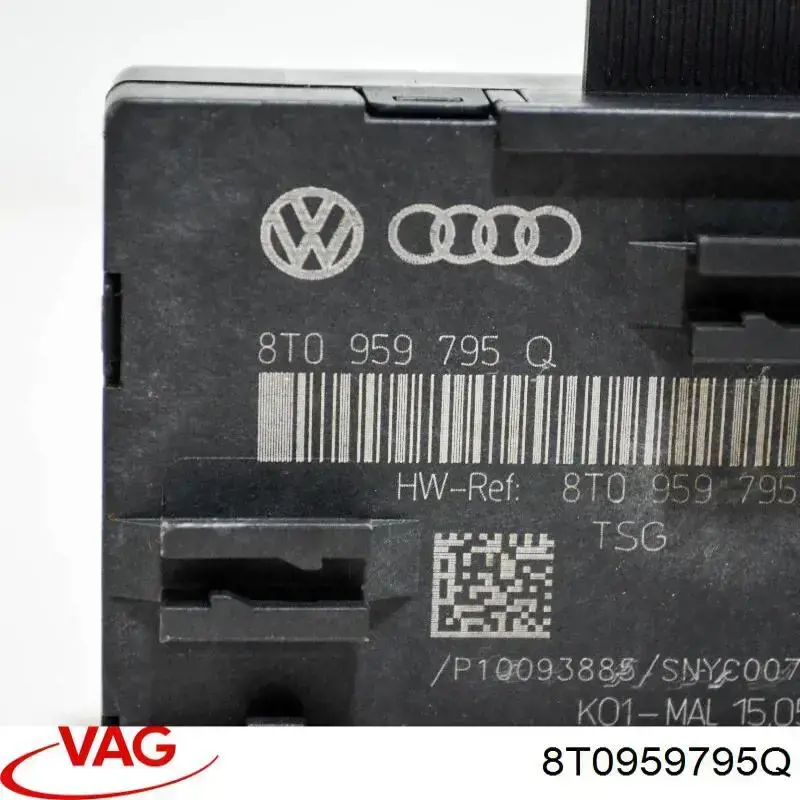 Купить 8T0959795Q VAG Блок комфорта задней двери