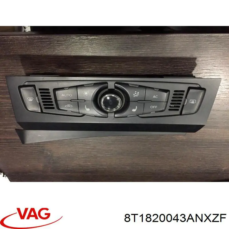 8T1820043ANXZF VAG unidade de controlo dos modos de aquecimento/condicionamento