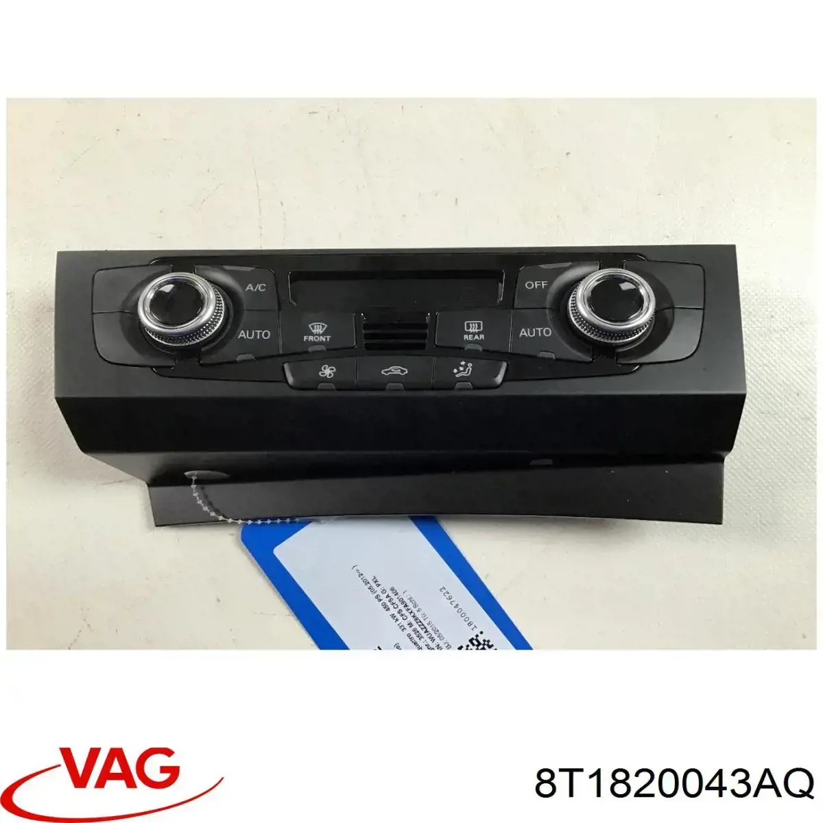 8T1820043AQ VAG unidade de controlo dos modos de aquecimento/condicionamento