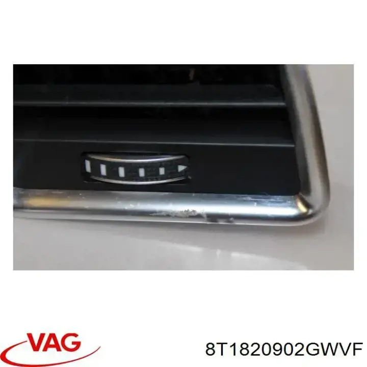 Решетка вентиляции салона на "торпедо" правая VAG 8T1820902GWVF цена, от 16.93 USD