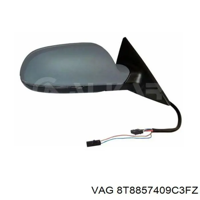 8T8857409C3FZ VAG Левое боковое зеркало