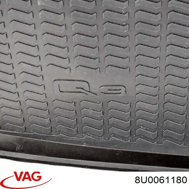 Купить 8U0061180 VAG Резиновый коврик в багажник