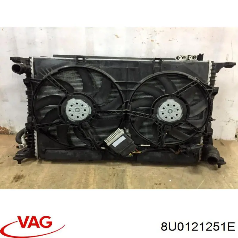 Радиатор охлаждения двигателя VAG 8U0121251D цена, от 545.09 USD