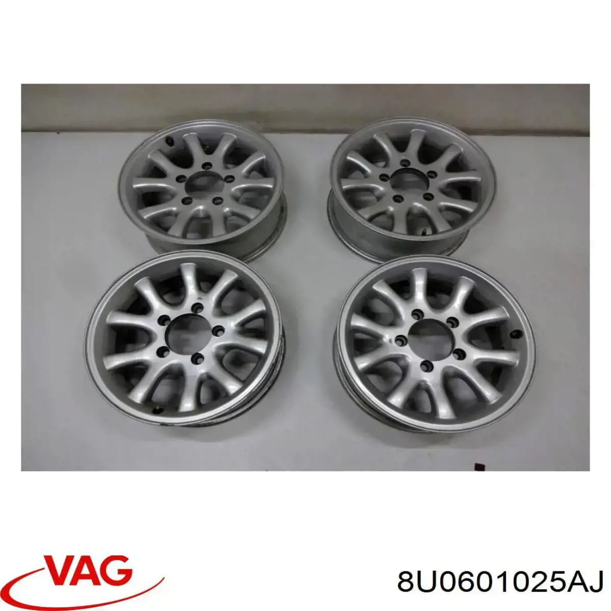 8U0601025AJ VAG Оригинальные диски