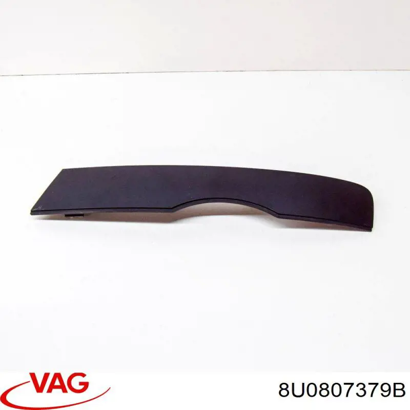 Купить 8U0807379B VAG Накладка бампера переднего левая