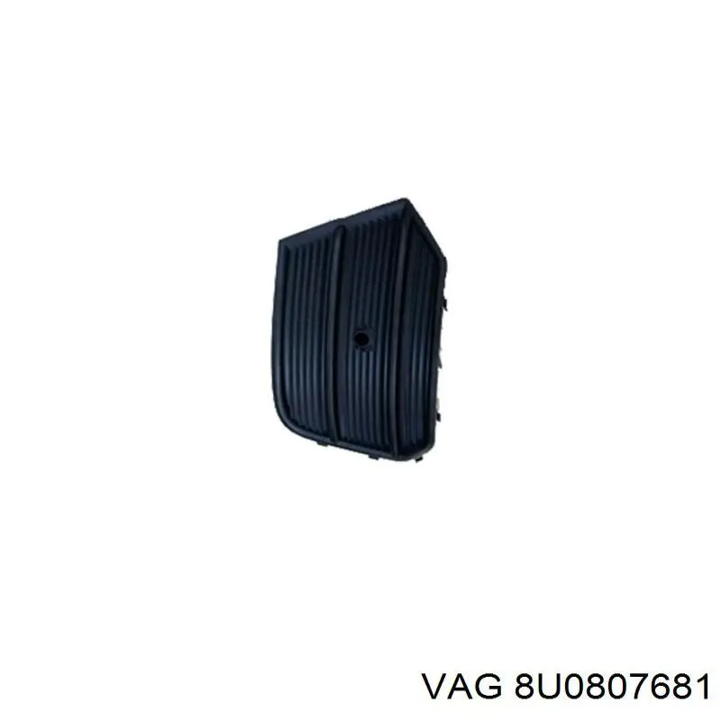 Решетка переднего бампера, левая VAG 8U0807681TT94 цена, от 41.64 USD