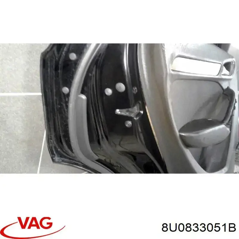  Дверь задняя левая Audi Q3 