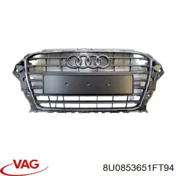 Купить 8U0853651FT94 VAG Решетка радиатора