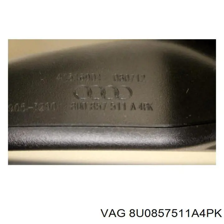 Зеркало салона внутреннее VAG 8U0857511A4PK цена, от 95.02 USD