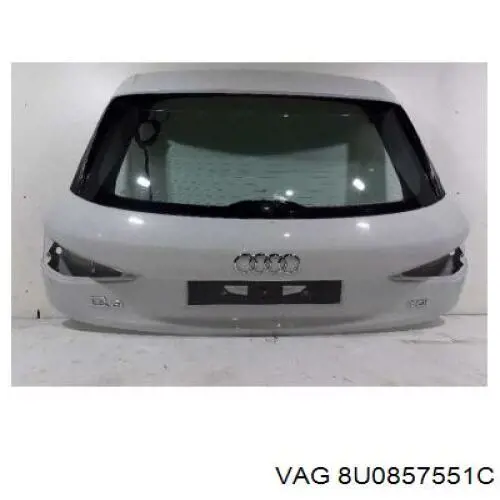 8U0857551C VAG Козырек противосолнечный