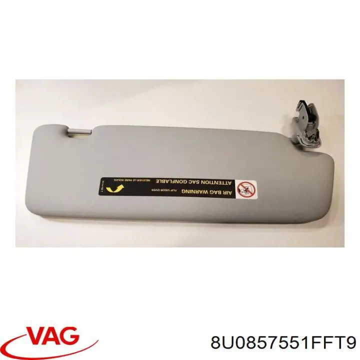 8U0857551FFT9 VAG Козырек противосолнечный