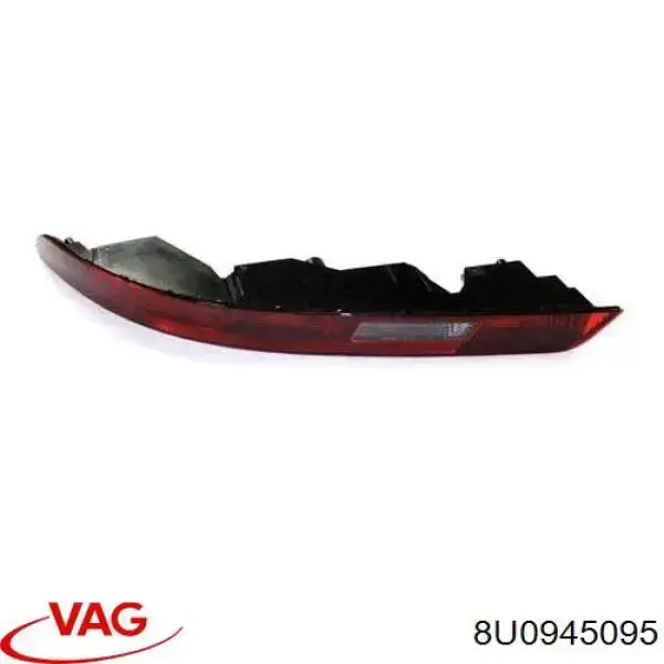 8U0945095 VAG Фара заднего бампера, левый