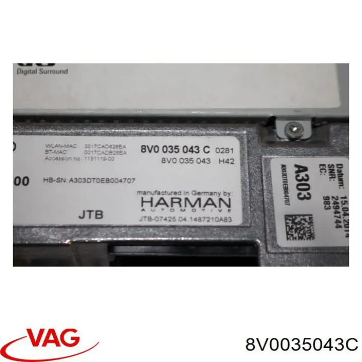 8V0035043C VAG 