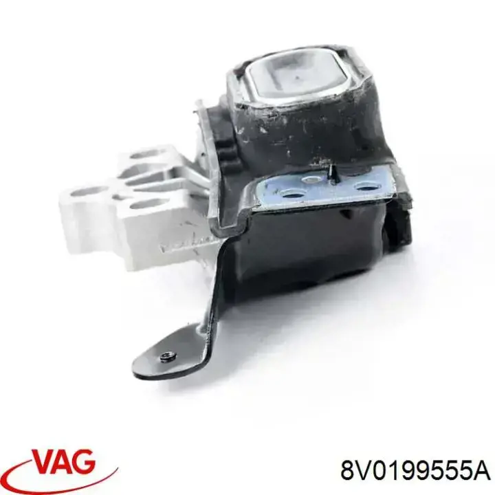 8V0199555A VAG Подушка трансмиссии (опора коробки передач) левая