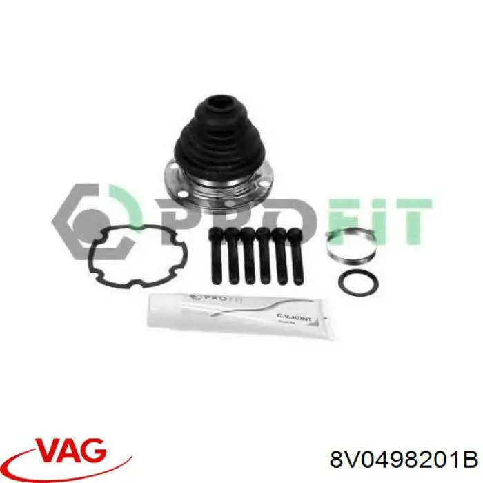 Пыльник ШРУСа передней полуоси внутренний левый 193095 Febi