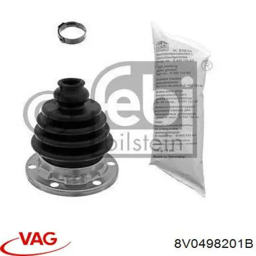 Пыльник шарнира угловых скоростей внутренний передний левый Febi 193095 цена, от 16.16 USD