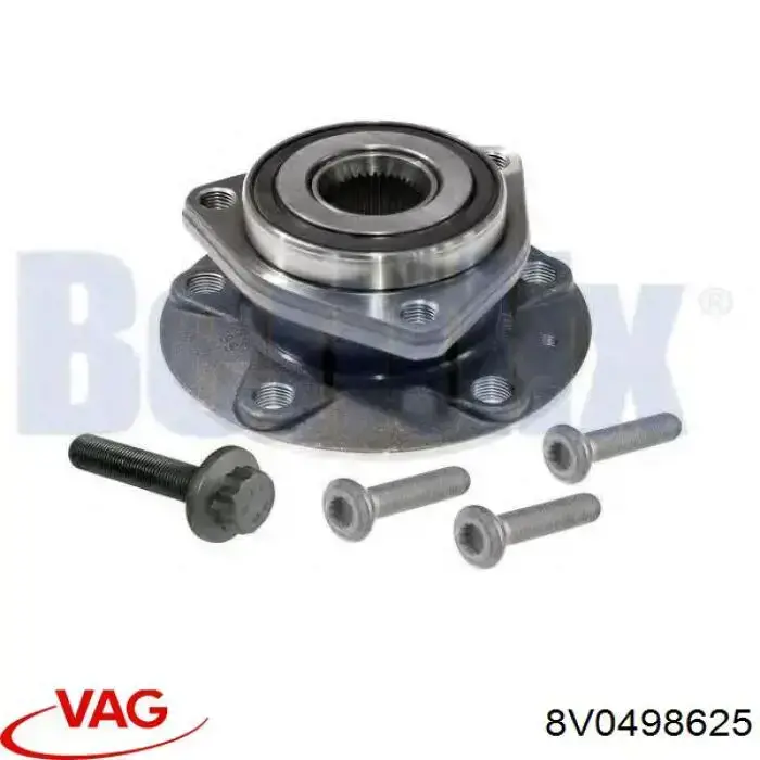 Ступицы передних колес VAG 8V0498625 цена, от 45.15 USD