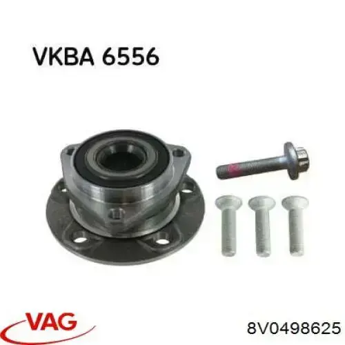Купить 8V0498625 VAG Ступица переднего колеса