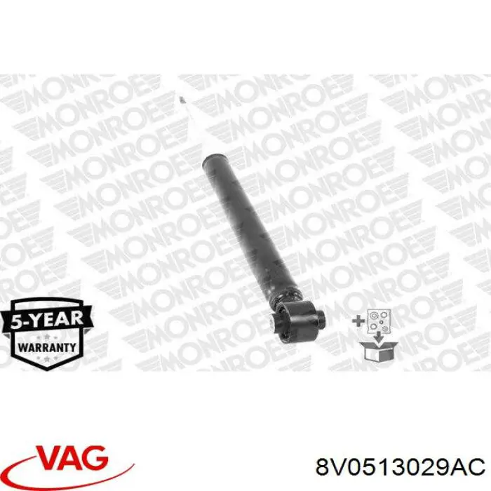 Стойка амортизатора задняя VAG 8V0513029AC цена, от 91.36 USD