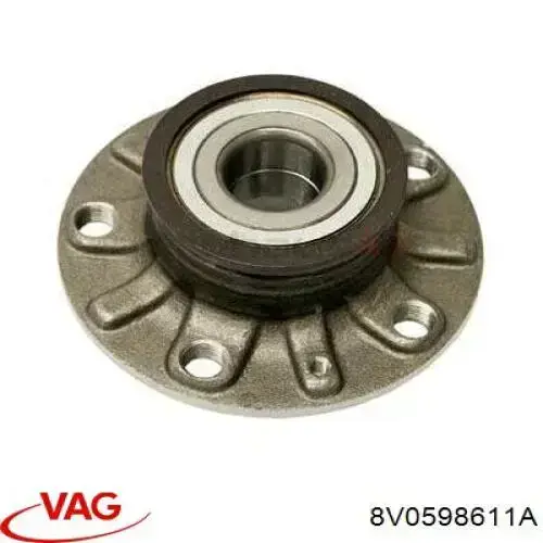 Купить 8V0598611A VAG Задняя шпиндель