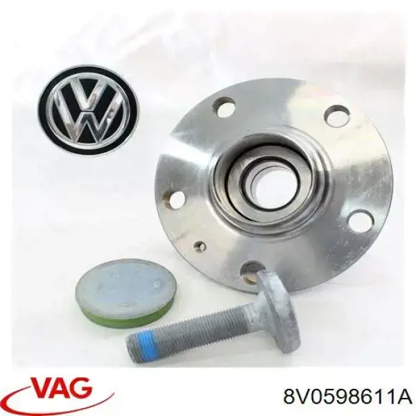 Задняя ступица 8V0598611A VAG