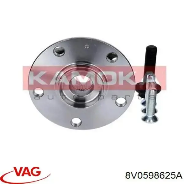 Купить 8V0598625A VAG Ступица переднего колеса
