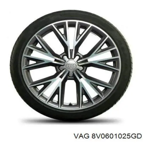 8V0601025EJ VAG Оригинальные диски
