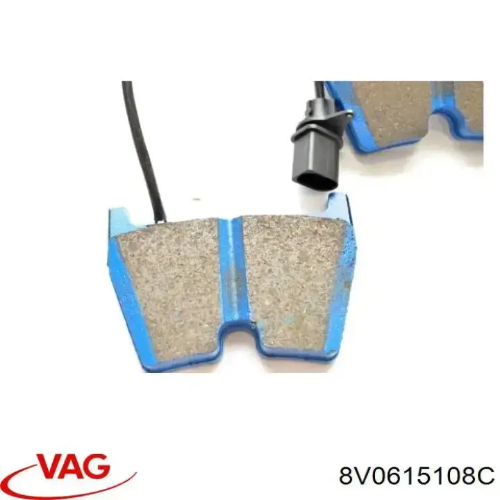Купить 8V0615108C VAG Суппорт тормозной передний правый